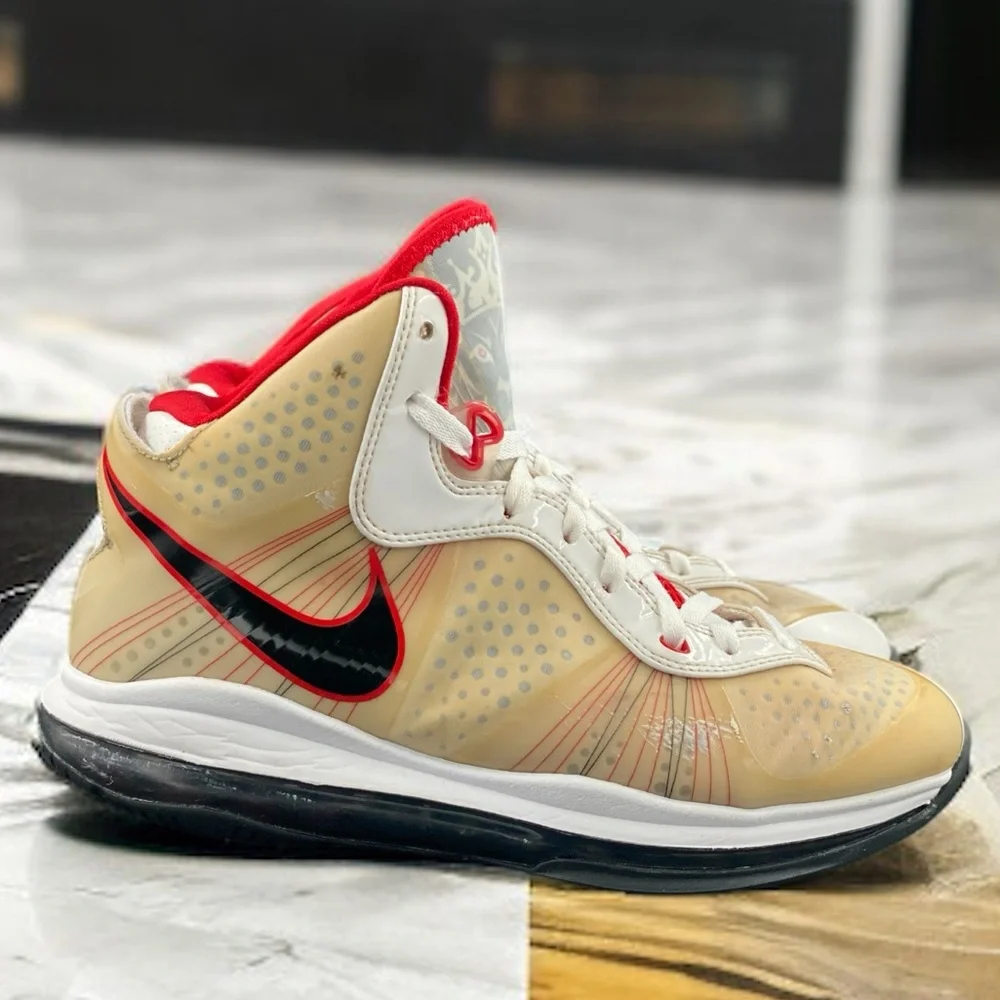 Nike LeBron 8 V/2 “Home” | 2011 OG | Men’s 8.5 / Women’s 10 | Rare Collectible - Picture 6 of 12